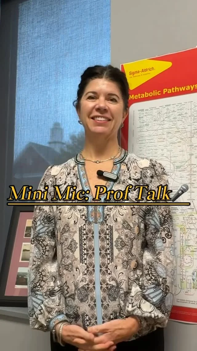 Mini Mic: Prof Talk with an AIC science professor, Instagram Reel for @aiconcampus