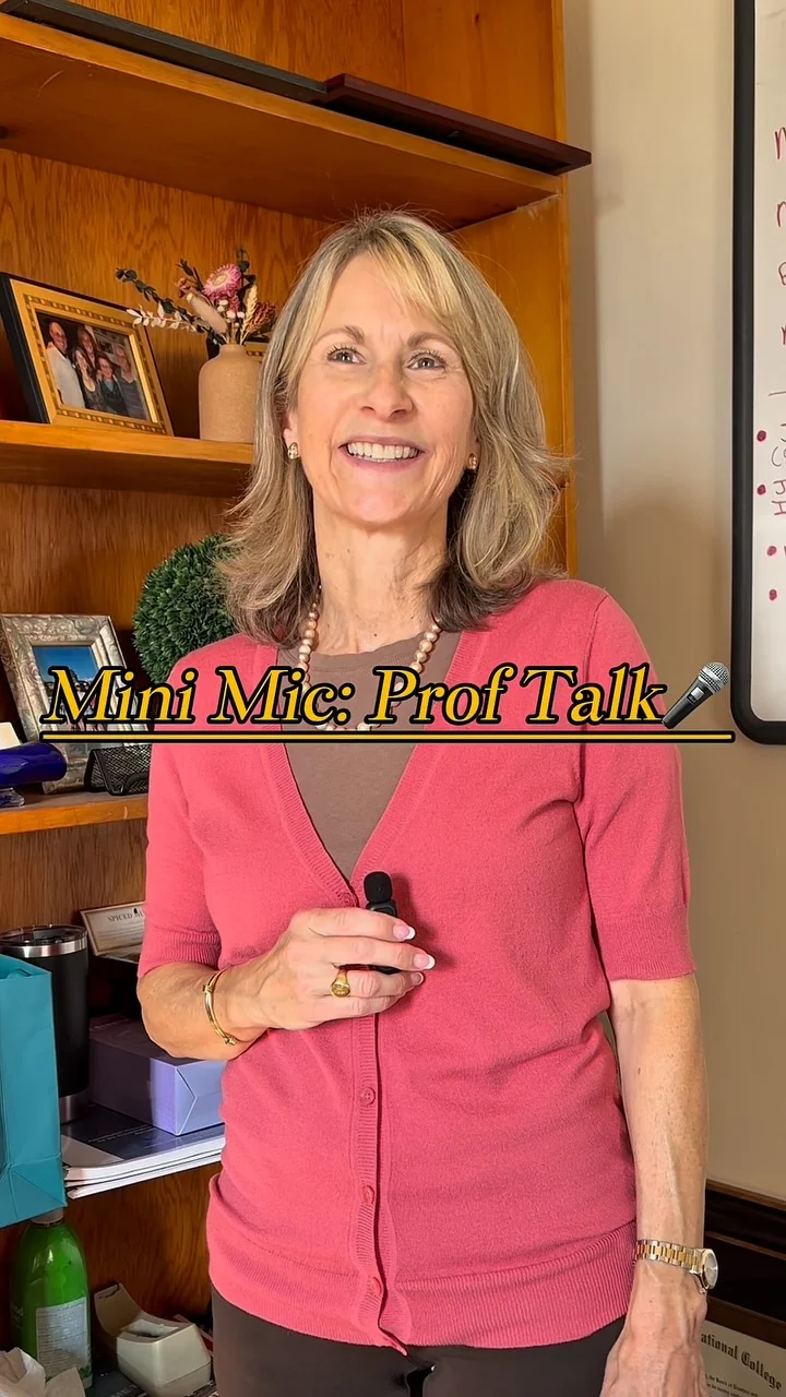 Mini Mic: Prof Talk with Dr. Janice Fedor, Instagram Reel for @aiconcampus